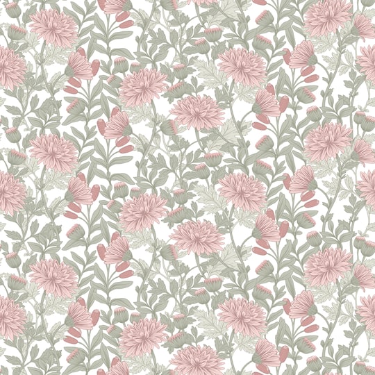 Designs Direct Floral Sonata Wallpaper